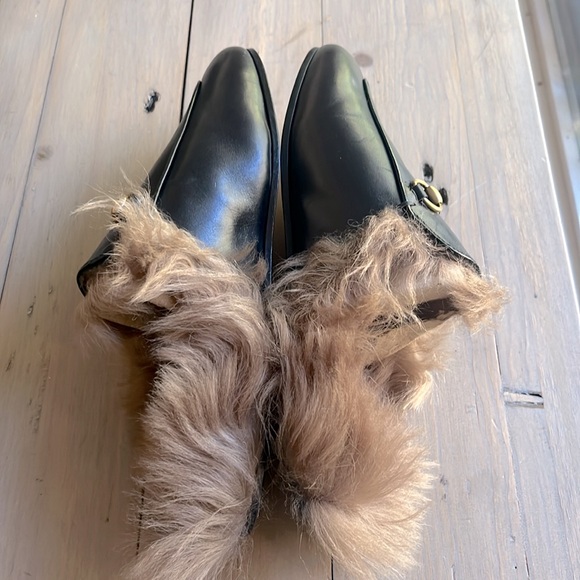 Gucci PRINCETOWN Fur Mule Size 39 US 8.5-9 - Picture 12 of 14